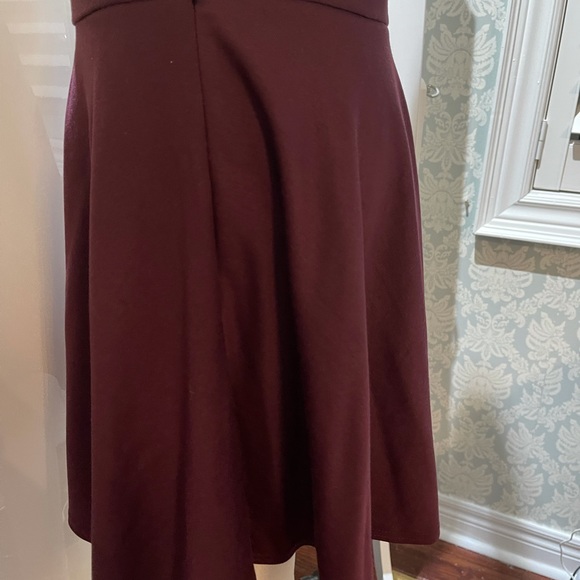 Urban Outfitters Burgundy Circle Skirt size 12 | High waisted - Picture 11 of 13